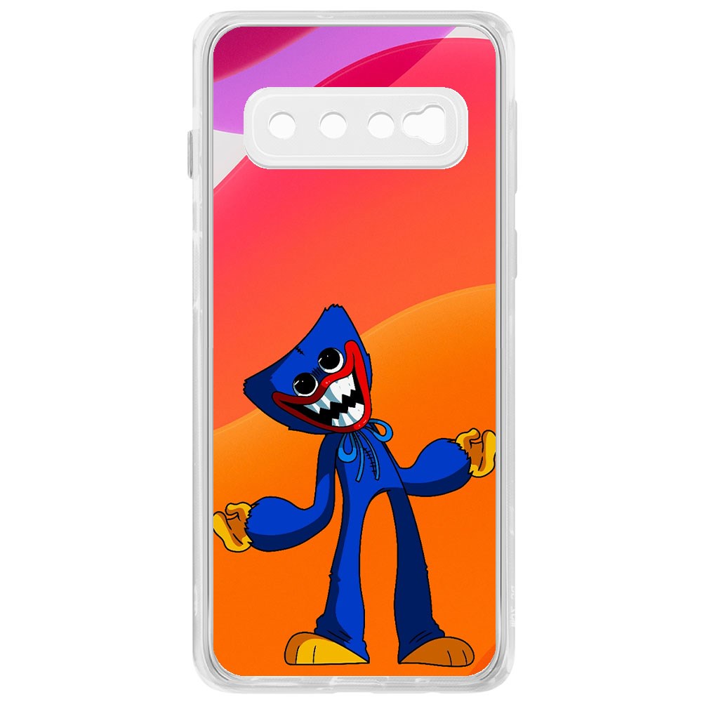 

Чехол-накладка Krutoff Clear Case Хаги Ваги для Samsung Galaxy S10