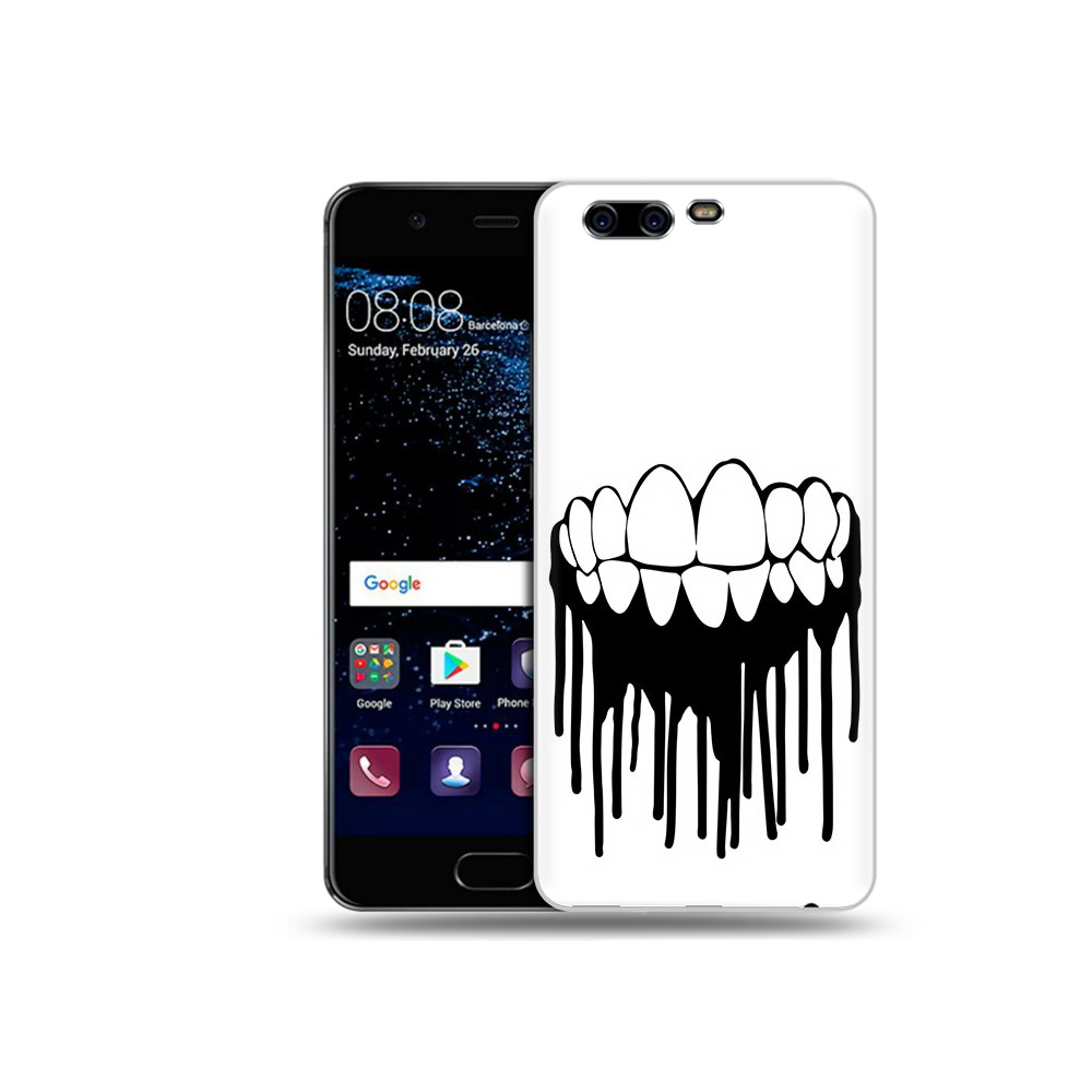 

Чехол MyPads Tocco для Huawei P10 Plus зубы (PT60941.40.372), Прозрачный, Tocco