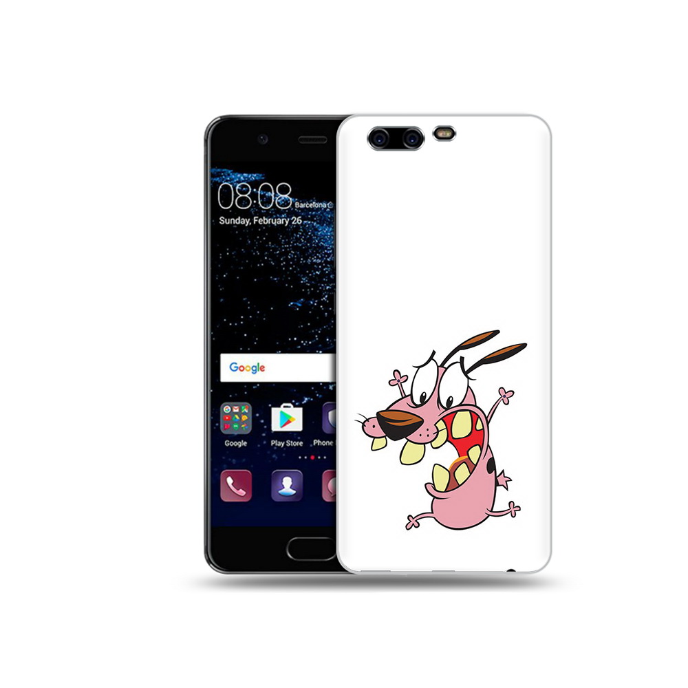 

Чехол MyPads Tocco для Huawei P10 Plus зубастый бобик (PT60941.40.371), Прозрачный, Tocco