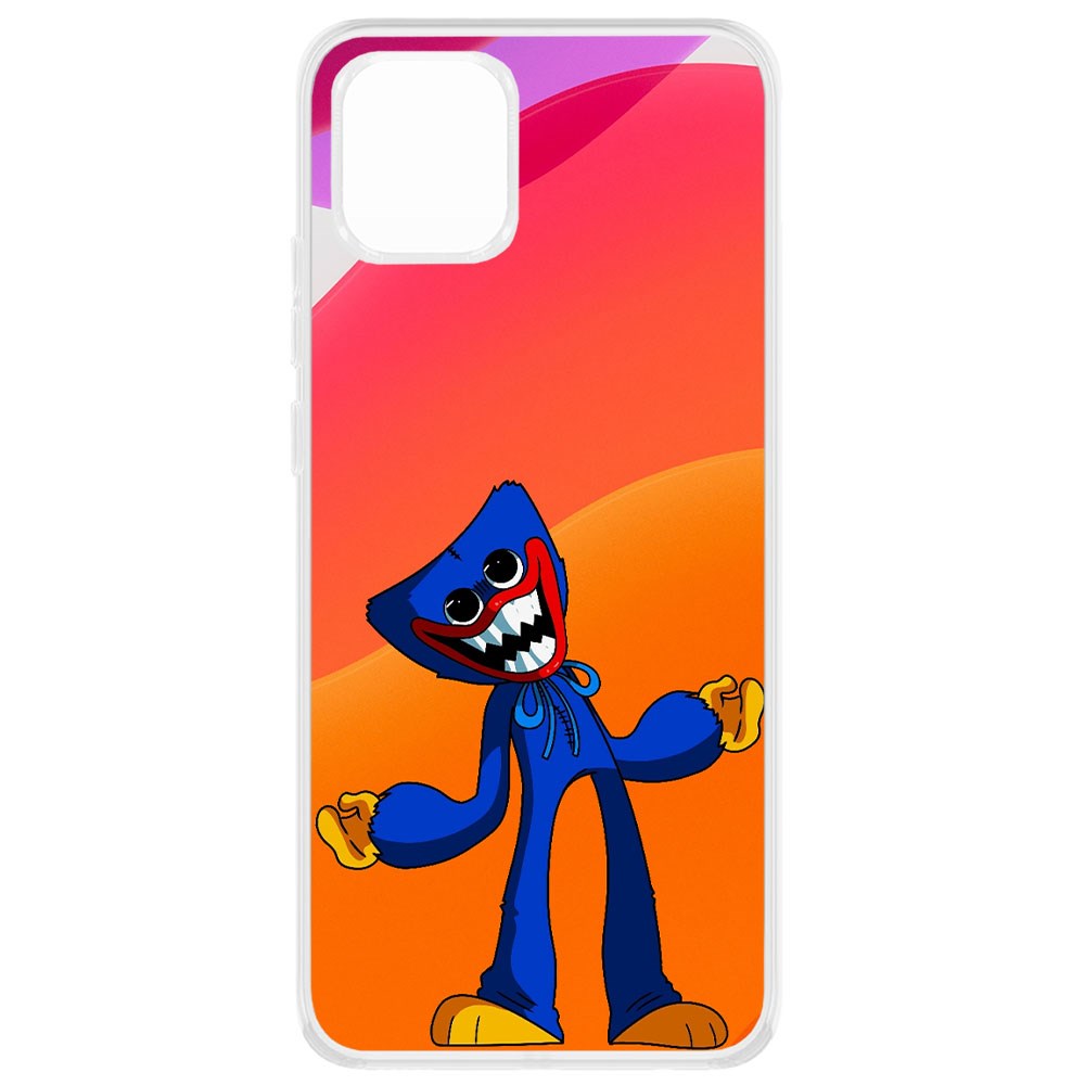 Чехол-накладка Krutoff Clear Case Хаги Ваги для Samsung Galaxy A03 (A035)