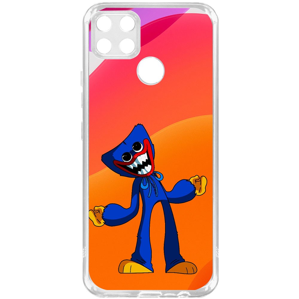 

Чехол-накладка Krutoff Clear Case Хаги Ваги для Realme C25s, Прозрачный