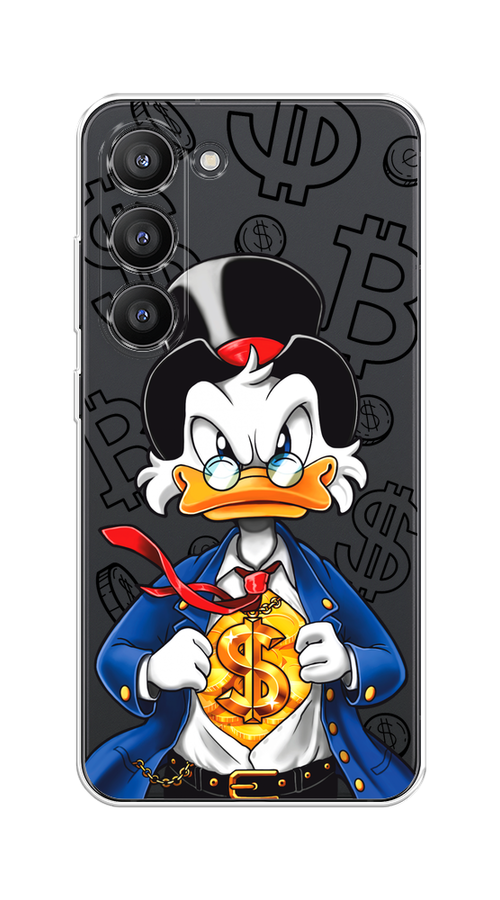 

Чехол на Samsung Galaxy S23 5G "Scrooge Goldman", Черный;белый;синий, 2107350-1