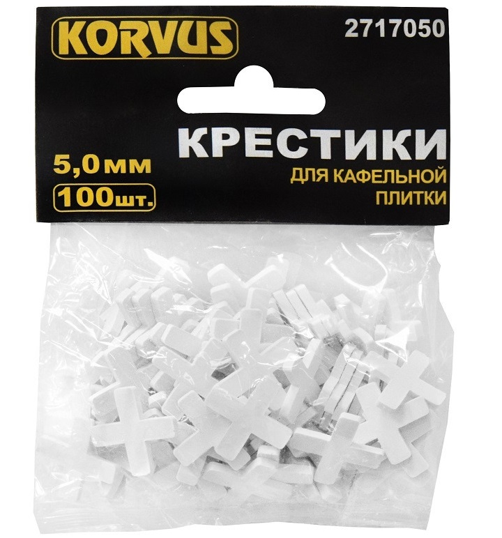 

Крестики для плитки Korvus 2717050 5 мм 100 шт