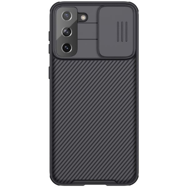 

Чехол для Samsung Galaxy S21+ с защитой камеры Nillkin CamShield Case - Черный