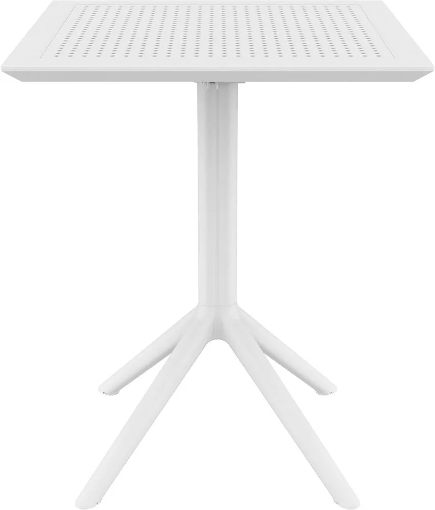 Стол пластиковый складной Siesta, Sky Folding Table 60, Белый