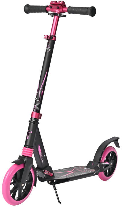 Самокат Tech Team City scooter pink