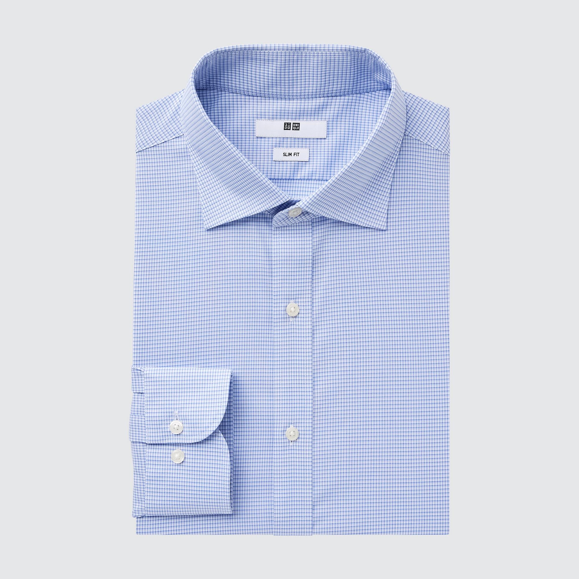 

Рубашка мужская UNIQLO 453084COL62 синяя L (доставка из-за рубежа), 453084COL62