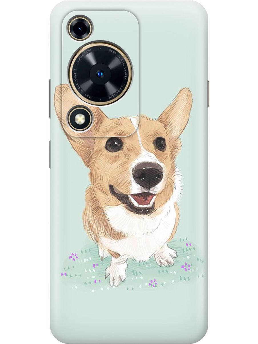 

Силиконовый чехол на Huawei nova Y72 с принтом "Корги", Прозрачный;белый;зеленый;коричневый, 785977811