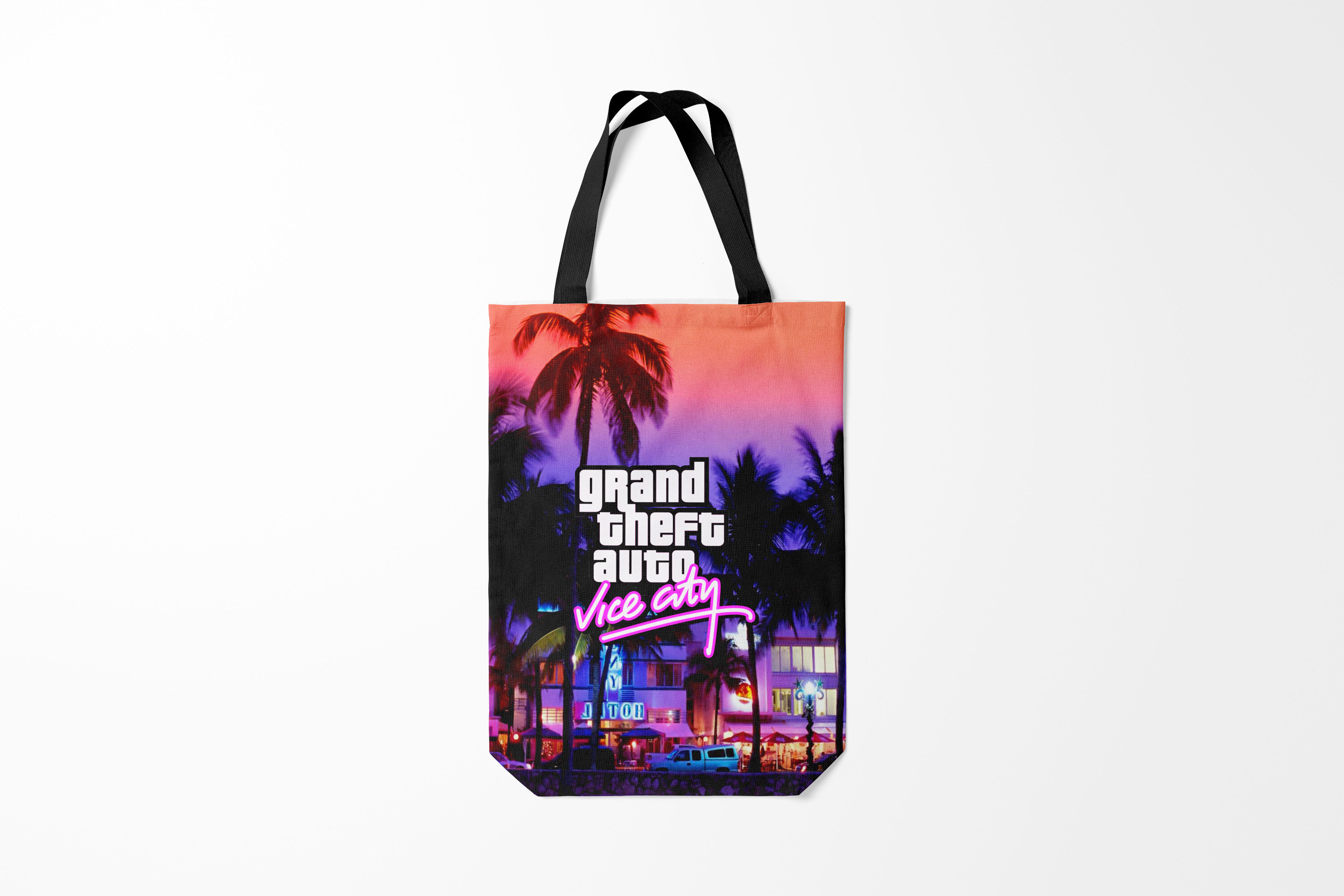 

Сумка шoппер унисекс Burnettie GTA Grand Theft Auto V, разноцветный, GTA Grand Theft Auto V