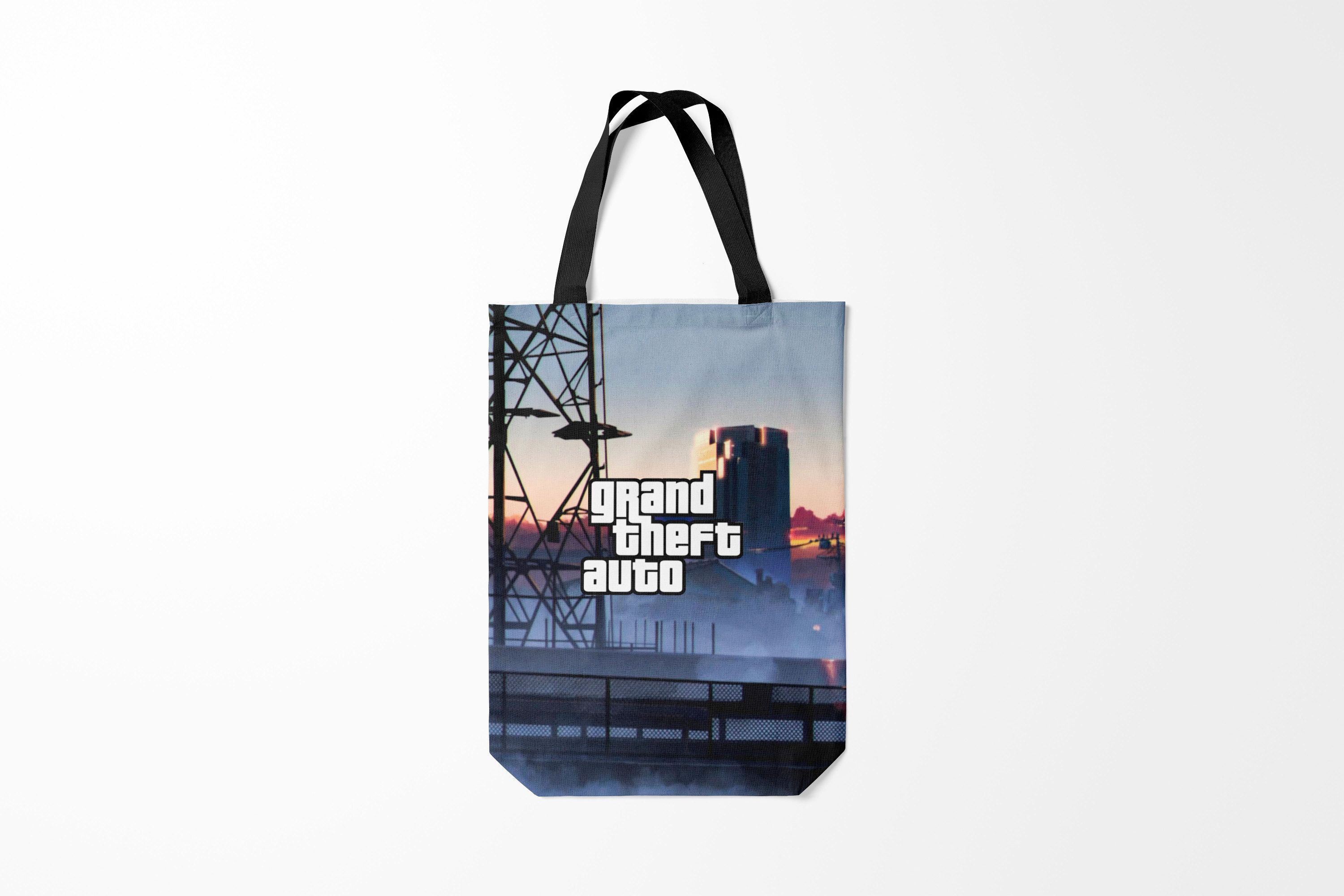 

Сумка шoппер унисекс Burnettie GTA 5, разноцветный, GTA 5