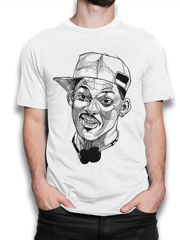

Футболка мужская Dream Shirts Уилл Смит 10010342 белая L, Уилл Смит 10010342
