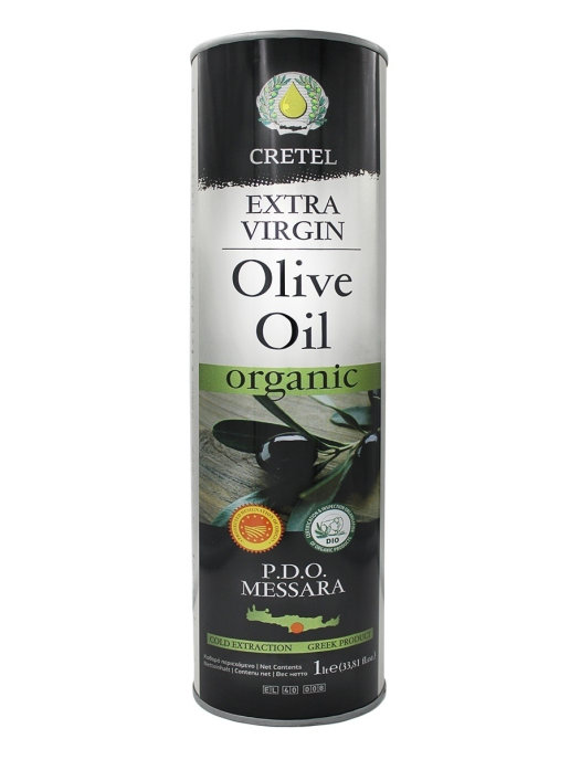 фото Масло оливковое "сretel" organic evoo ac 0,3-0,6 ж/б 1000мл cretel