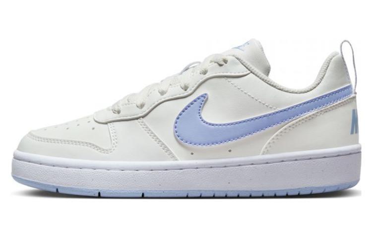 

Кеды унисекс Nike Court Borough GS белые 39 EU, Белый, Court Borough GS