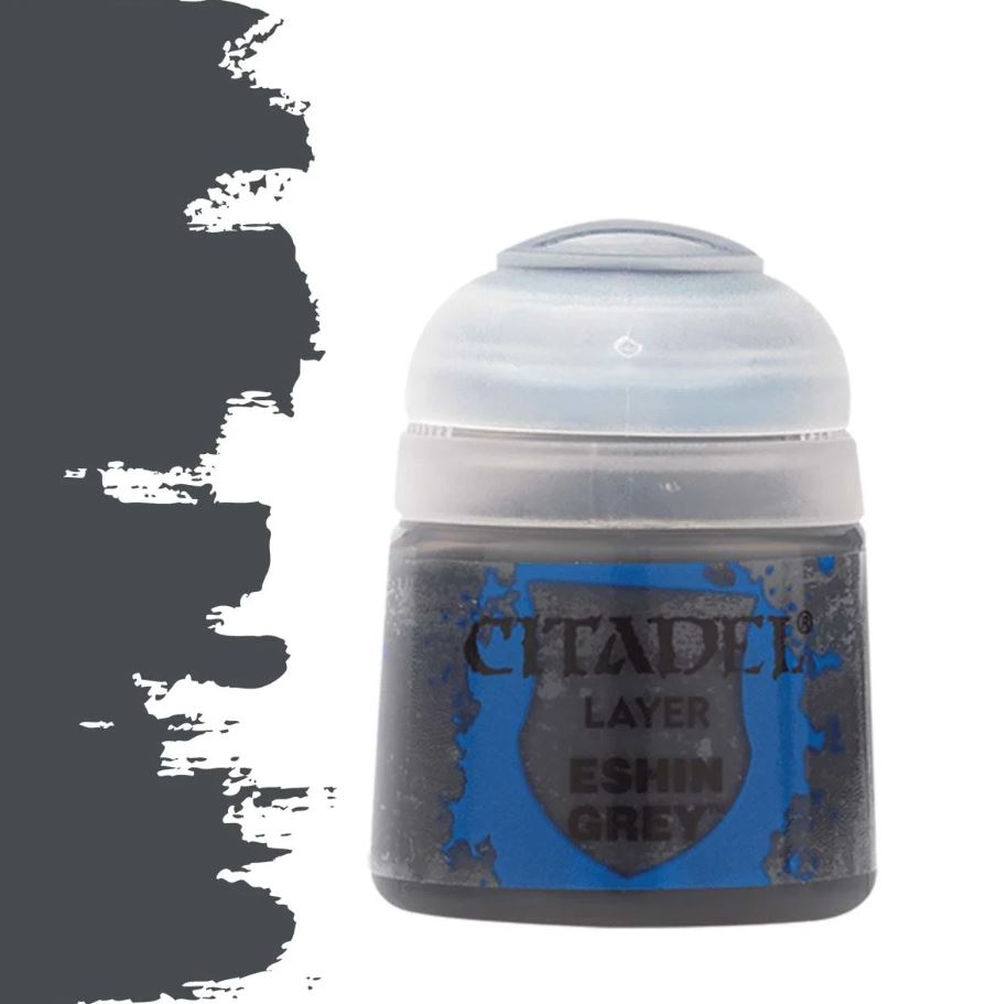 

Краска акриловая Games Workshop Citadel Layer Eshin Grey 22-51 12 мл, Eshin Grey