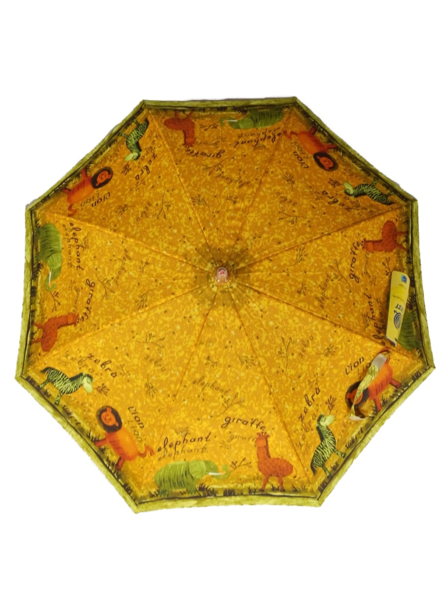 Зонт-трость детский Zest 21551-289B зонт комбинированный raylab su 04 золотистый серебристый 100см