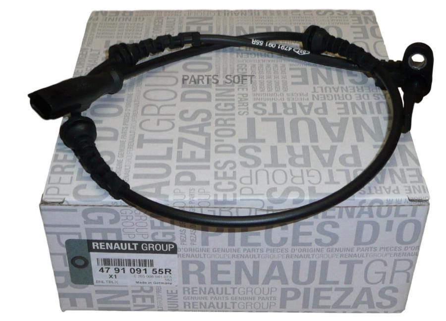 

Датчик Abs Колеса Пер, Индукционн Renault 4791 091 55r RENAULT арт. 4791 091 55R