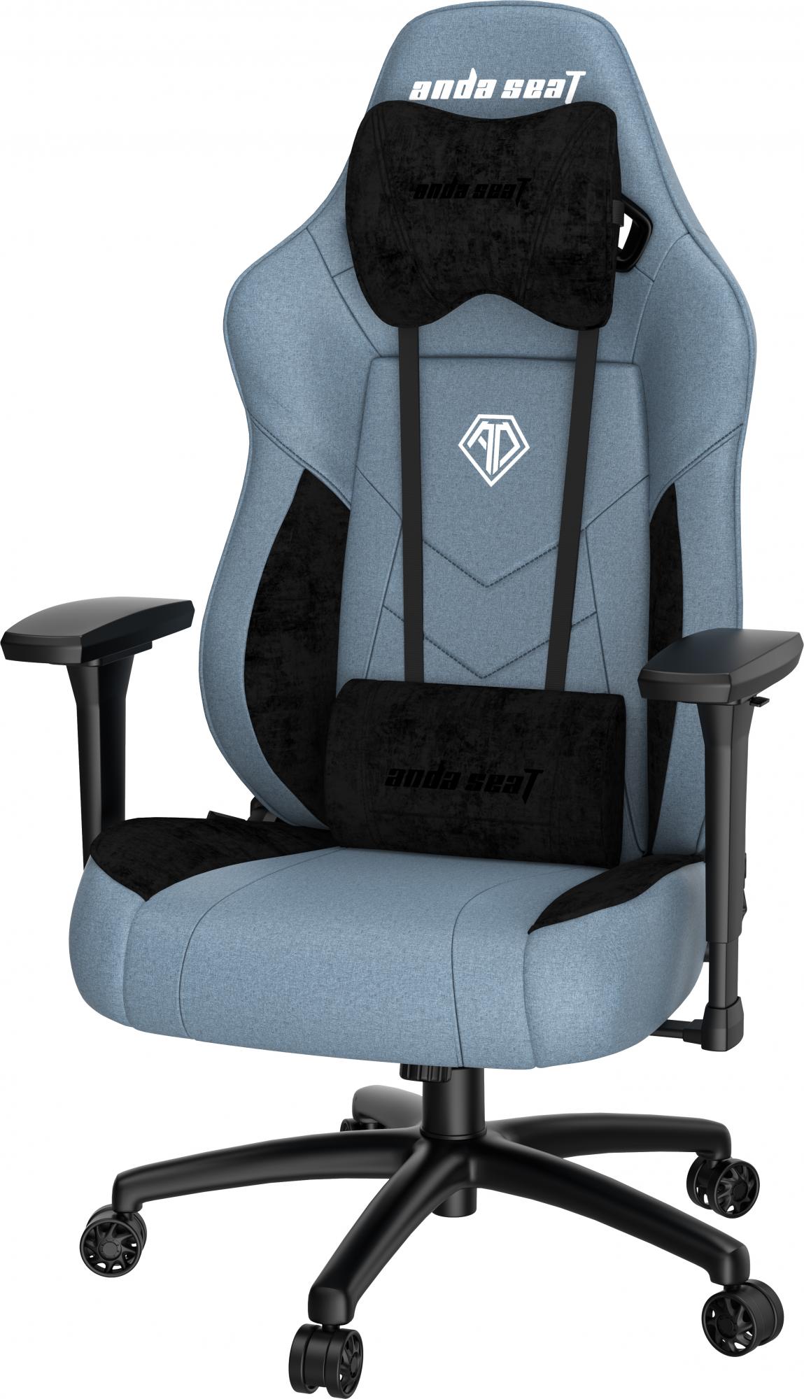 фото Игровое кресло andaseat t-compact (blue/black)