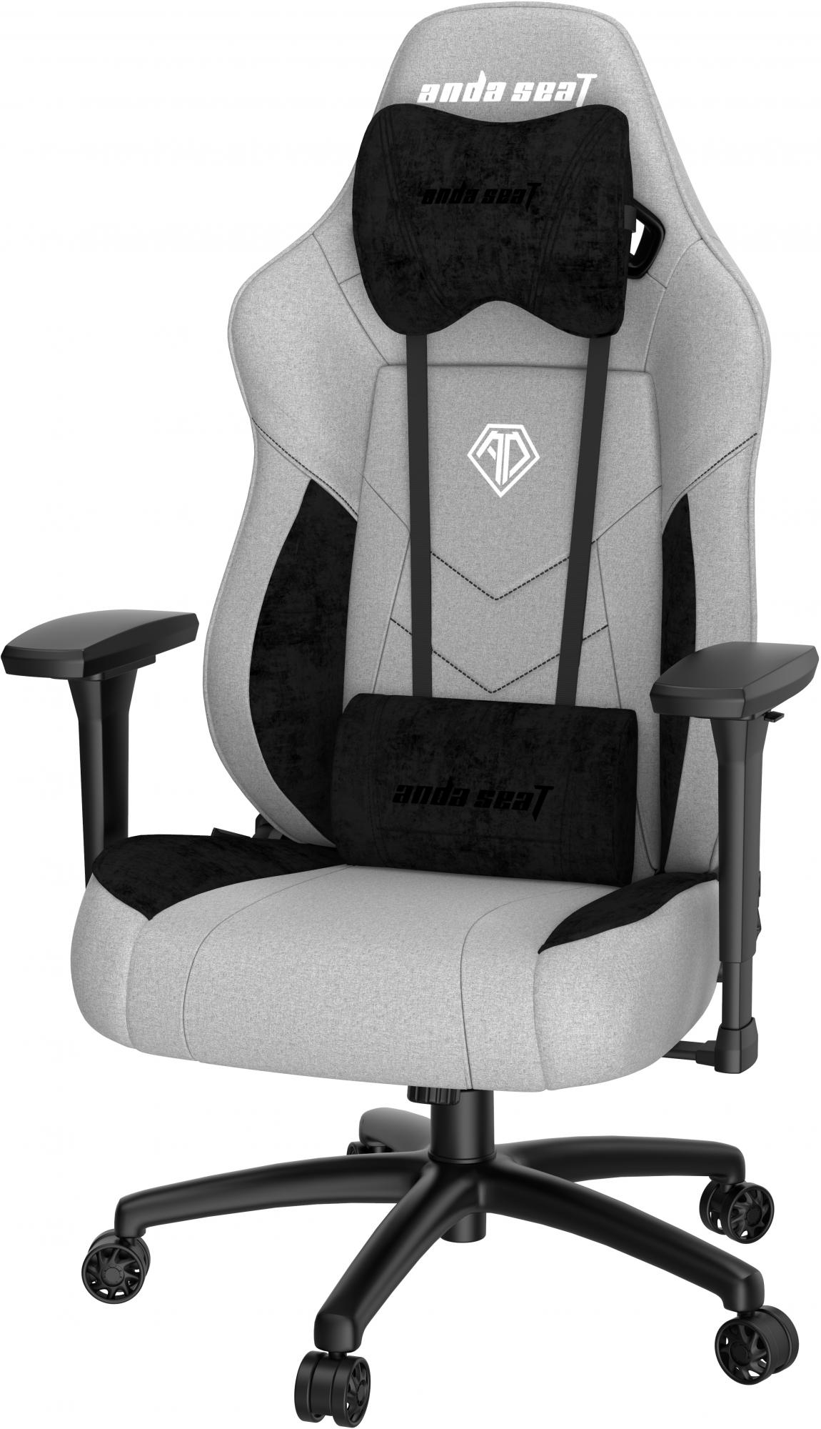 фото Игровое кресло andaseat t-compact (grey/black)