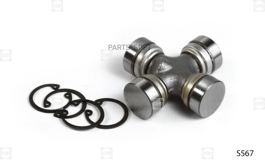 

Крестовина 62,4x24 NISSAN Qashqai (J10)/Qashqai+2 (J10), X-trail(T31) HOLA S567