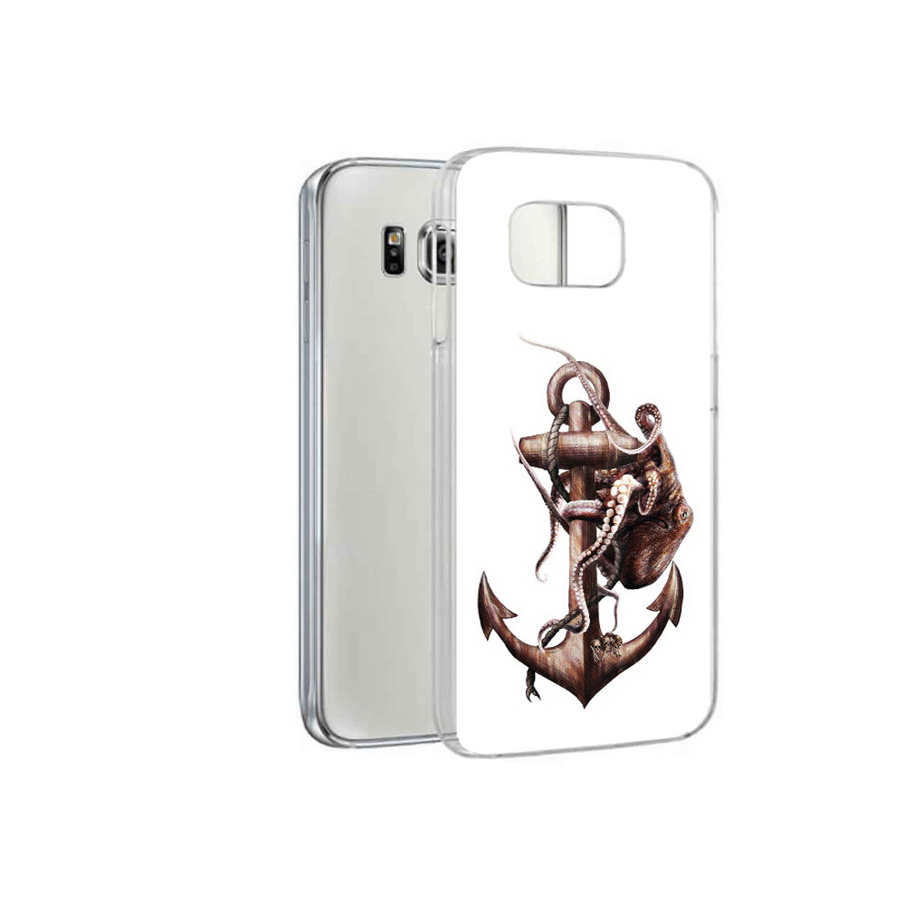 

Чехол MyPads Tocco для Samsung Galaxy S6 ржавый якорь (PT12300.506.579), Прозрачный, Tocco