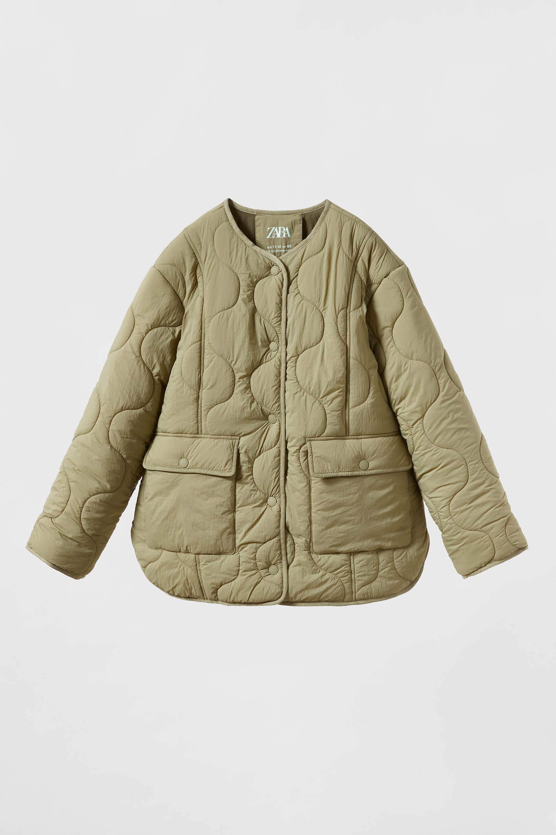 

Куртка детская ZARA 0585471450533, хаки, 128 (товар из-за рубежа), 05854714505