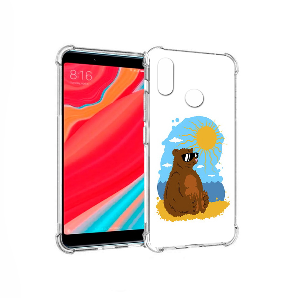 

Чехол MyPads Tocco для Xiaomi Mi Mix 2S медведь на чиле (PT110206.315.468), Прозрачный, Tocco