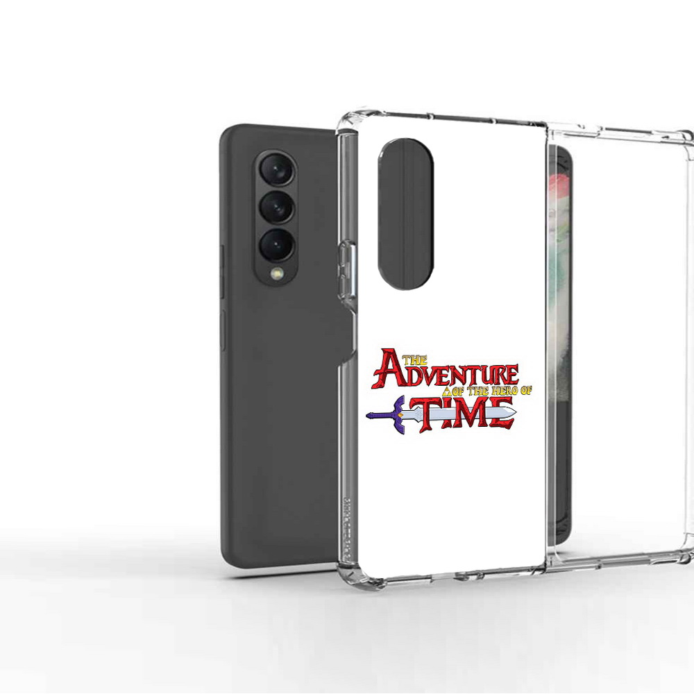

Чехол MyPads Tocco для Samsung Galaxy Z Fold 3 время приключений логотип, Прозрачный, Tocco