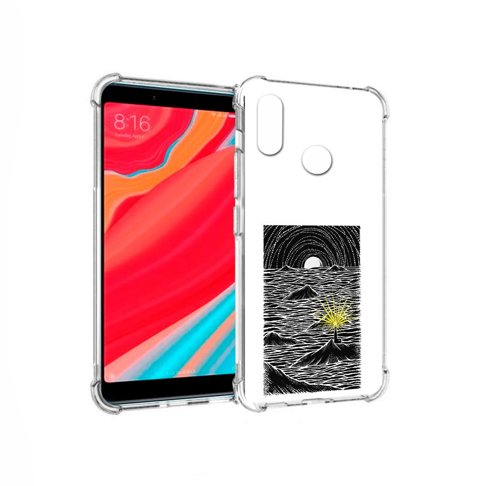 

Чехол MyPads Tocco для Xiaomi Mi Mix 2S маяк в черно белом море (PT110206.315.460), Прозрачный, Tocco