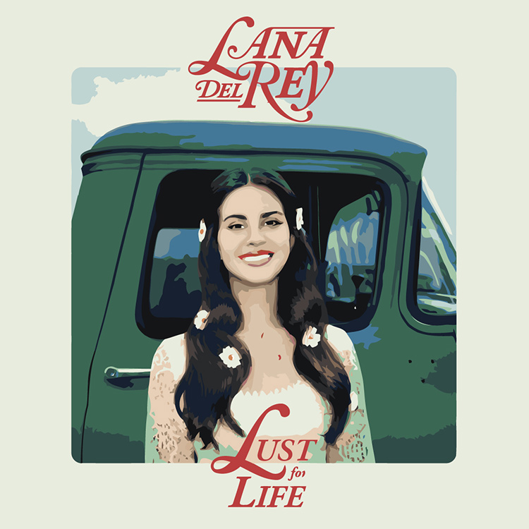 

Картина по номерам Цветное Lana Del Rey Лана Дель Рей: обложка