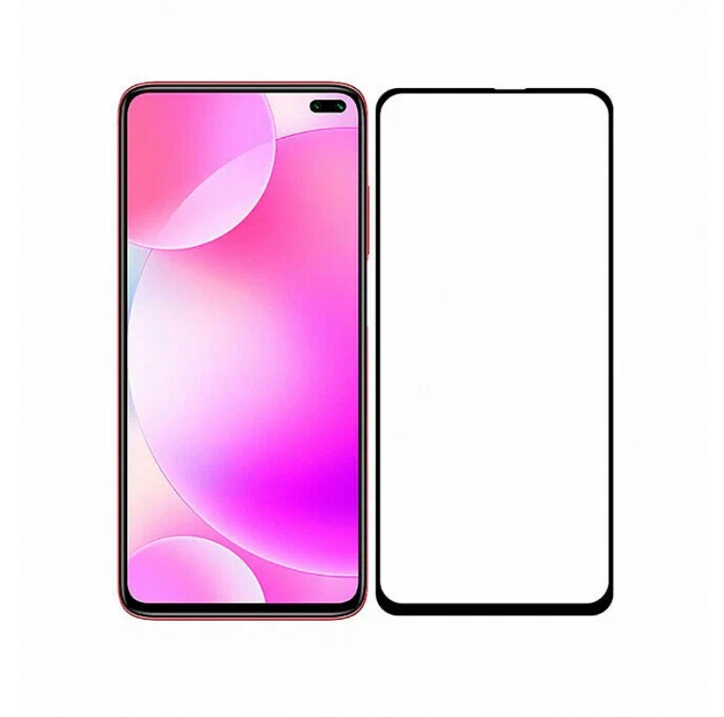 

Защитное стекло для Xiaomi Redmi K30 9D черное