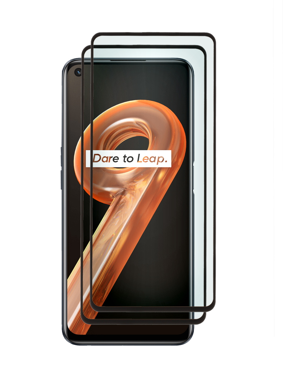 

Защитное стекло 2 шт Realme 9i полноэкранное, с рамкой Премиальное, MOTG-3D-RLM-9i