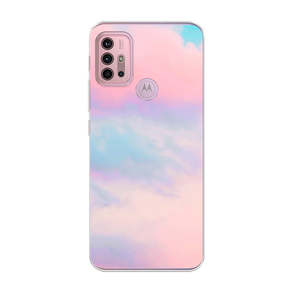 

Чехол Awog на Lenovo K13 Note/Motorola Moto G10/G20/G30 "Розовые облака", Разноцветный, 242350-3