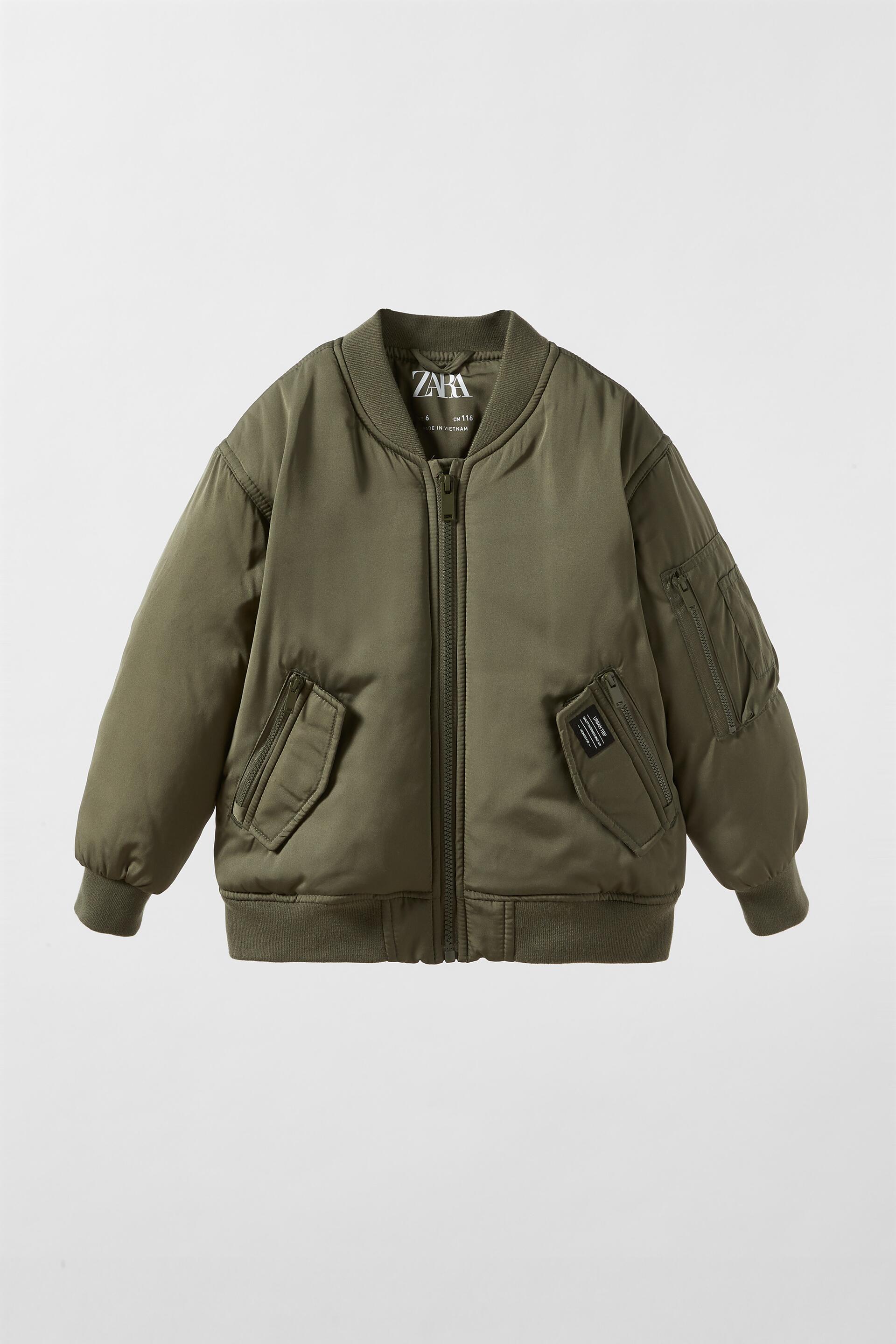 

Куртка детская ZARA 0312175150514, хаки, 164 (товар из-за рубежа), 03121751505
