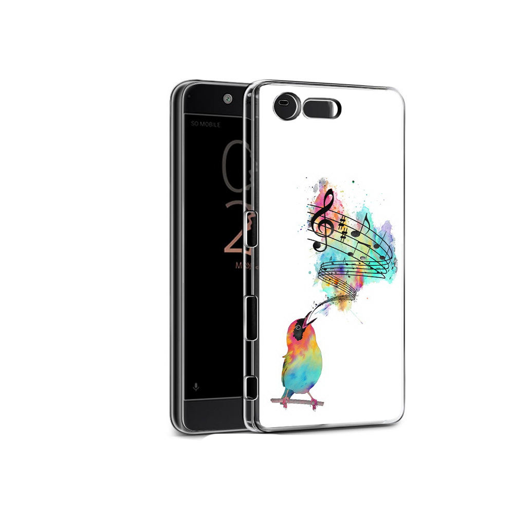 

Чехол MyPads Tocco для Sony Xperia X Compact певчая птичка (PT50548.245.536), Прозрачный, Tocco