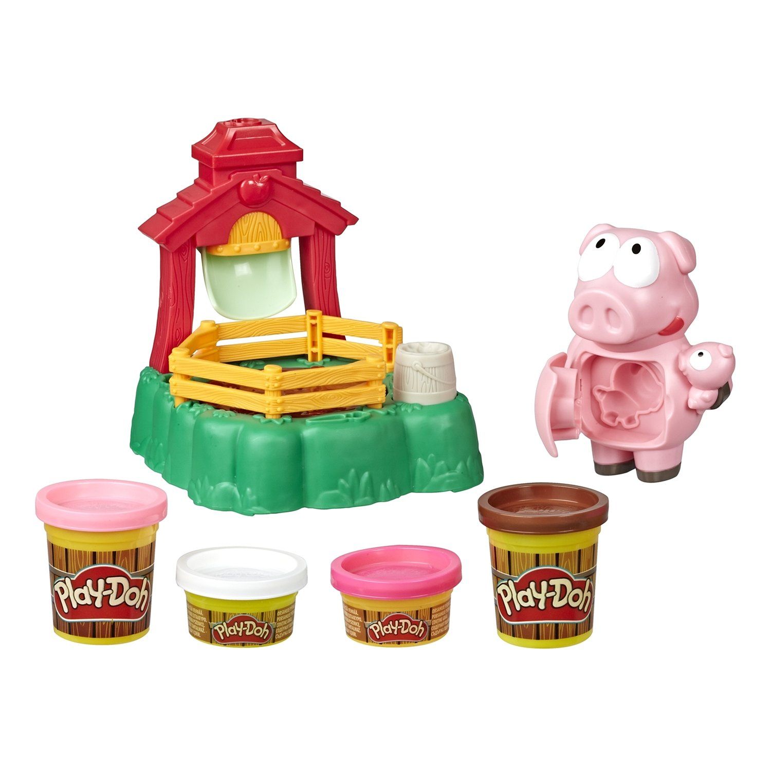 

Набор игровой Озорные поросята Play-Doh, Разноцветный