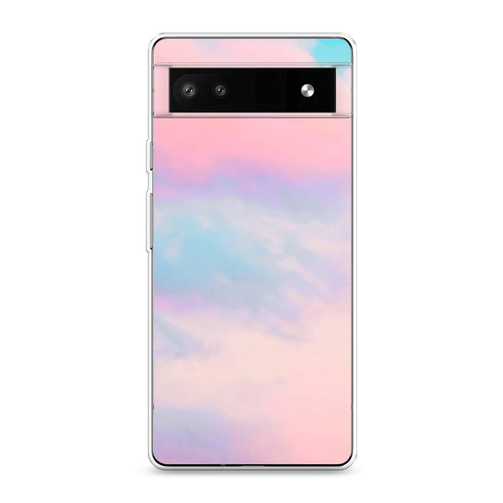 

Чехол Awog на Google Pixel 6A "Розовые облака", Разноцветный, 271150-3