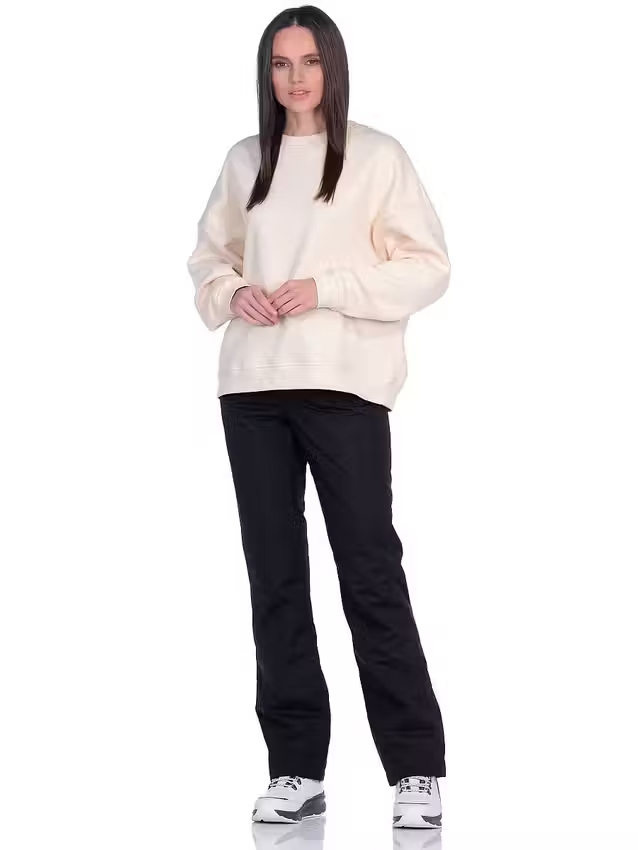 

Брюки женские Maritta 30-3033-10M черные 46 EU, Черный, 30-3033-10 M