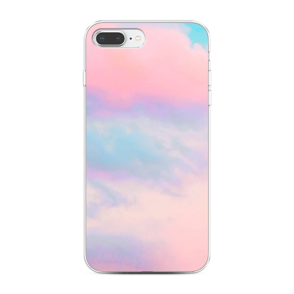 

Чехол Awog на Apple iPhone 8 Plus / Айфон 8 Plus "Розовые облака", Разноцветный, 10950-3
