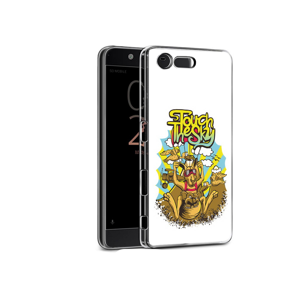 

Чехол MyPads Tocco для Sony Xperia X Compact нарисованное кенгуру комикс (PT50548.245.505), Прозрачный, Tocco