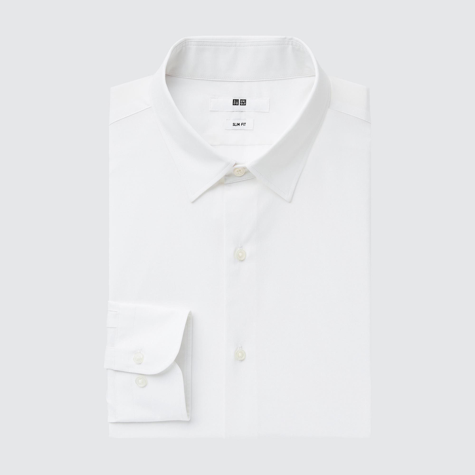 Рубашка мужская UNIQLO 453056COL00 белая 3XL (доставка из-за рубежа)