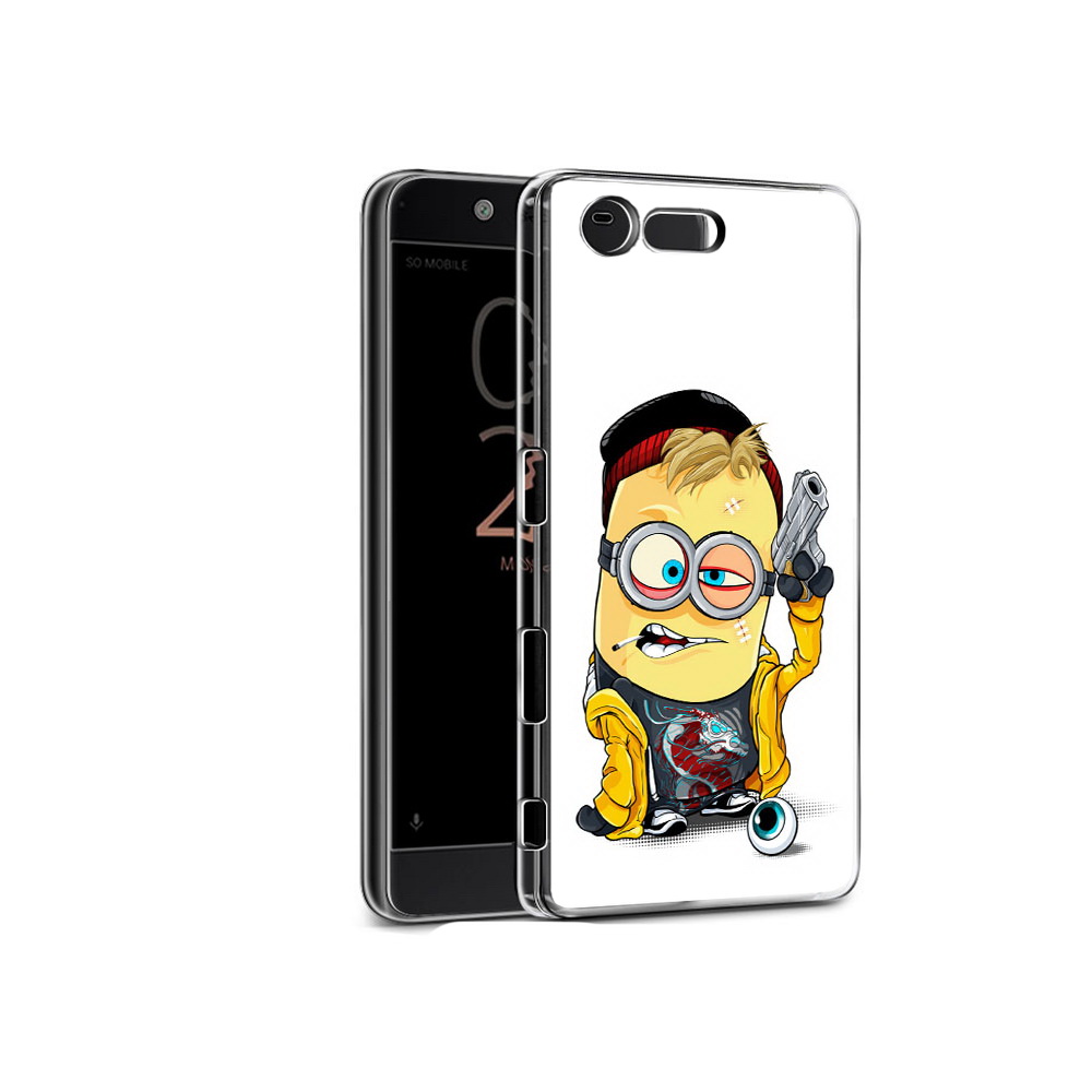 

Чехол MyPads Tocco для Sony Xperia X Compact миньон бандит (PT50548.245.475), Прозрачный, Tocco