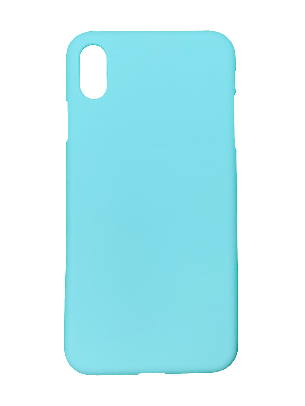 

Чехол для Apple iPhone Xs Max, мятный, Голубой, Silicone case
