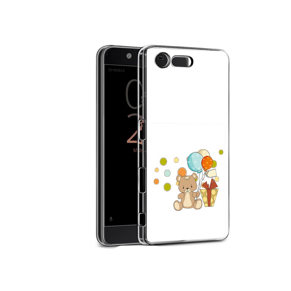 

Чехол MyPads Tocco для Sony Xperia X Compact медвеженок с подарком (PT50548.245.470), Прозрачный, Tocco
