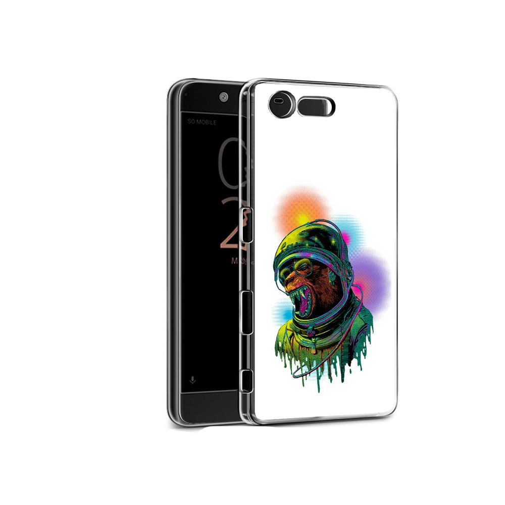 

Чехол MyPads Tocco для Sony Xperia X Compact медведь космонавт (PT50548.245.466), Прозрачный, Tocco
