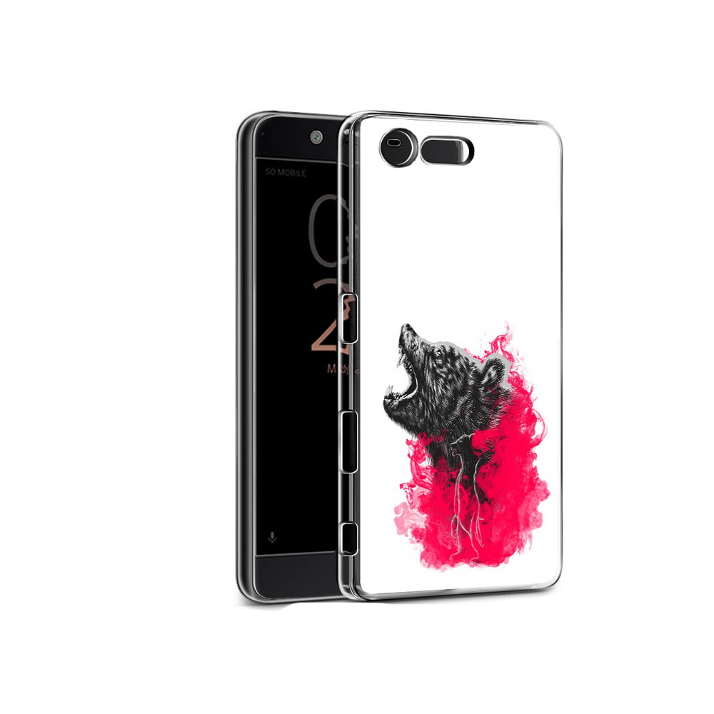 

Чехол MyPads Tocco для Sony Xperia X Compact медведь в дымке (PT50548.245.463), Прозрачный, Tocco