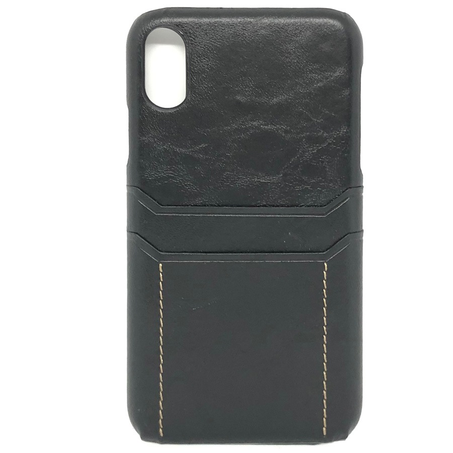 фото Чехол для iphone xs max с карманом bm case hm series - черный