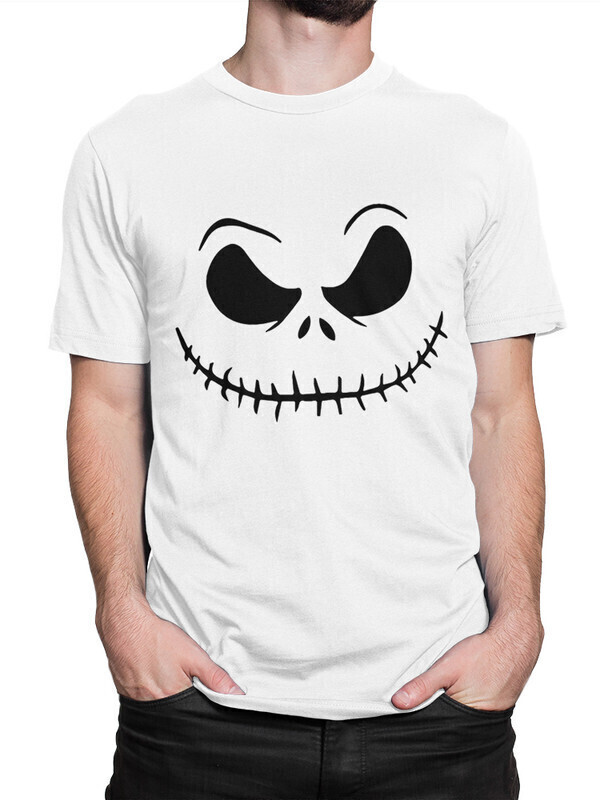 

Футболка мужская Dream Shirts Джек Скеллингтон 10010302 белая XL, Джек Скеллингтон 10010302