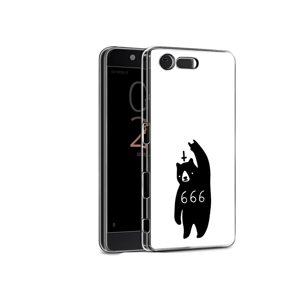 

Чехол MyPads Tocco для Sony Xperia X Compact медведь 666 (PT50548.245.462), Прозрачный, Tocco