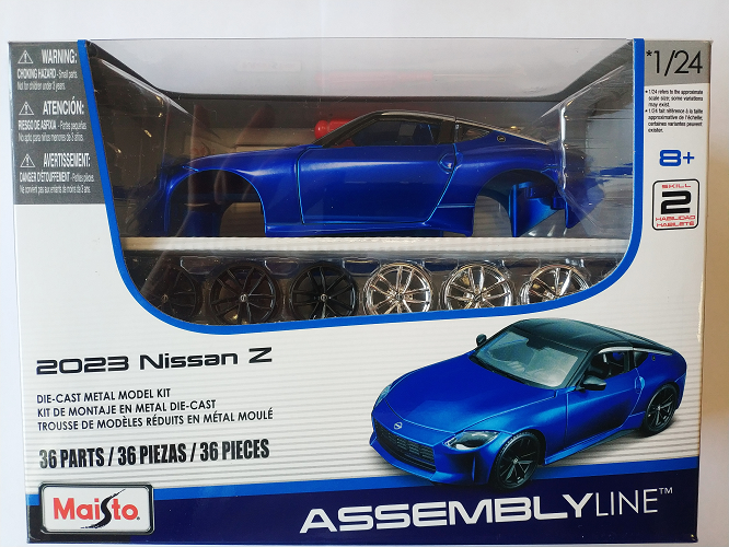 Машина сборная металлическая 1:24 Maisto 2023 NISSAN Z (39267)