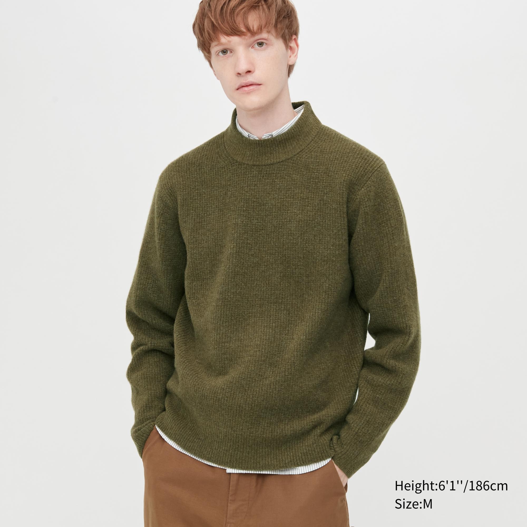 

Джемпер мужской UNIQLO 452899COL56 хаки L (доставка из-за рубежа), 452899COL56